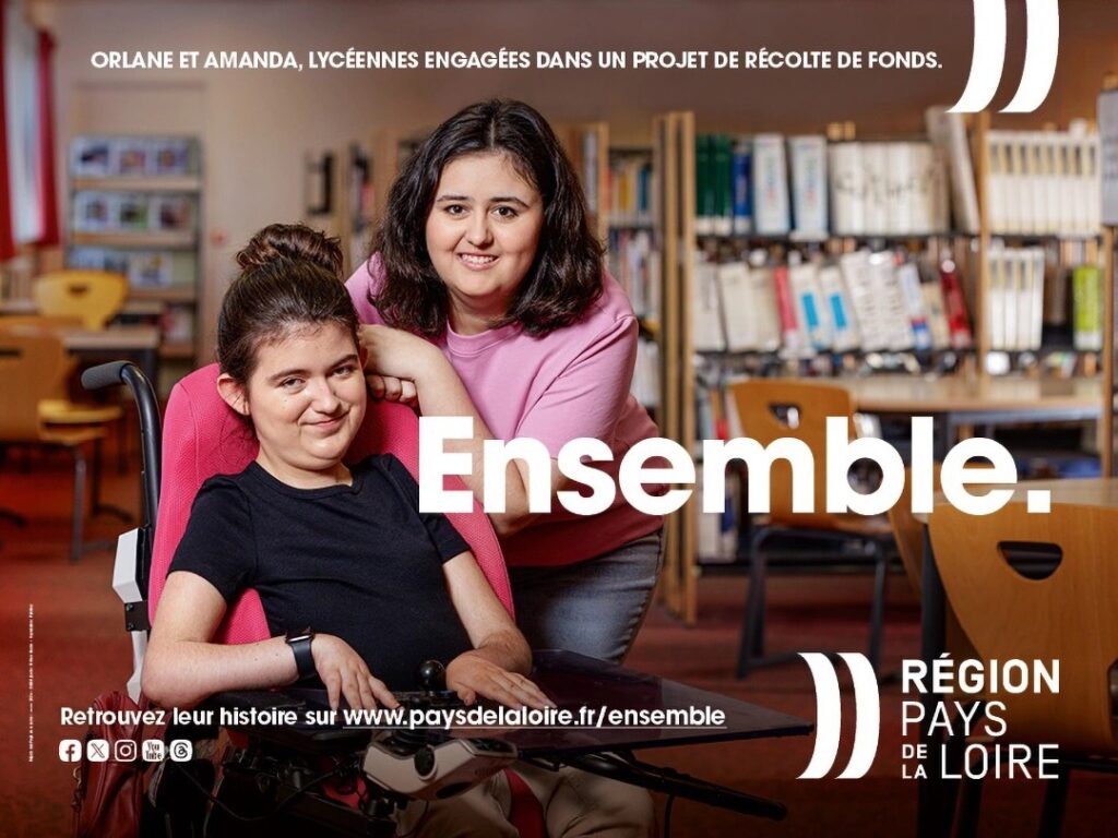 affiche campagne photo pour agence de communication à nantes