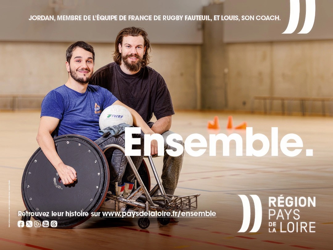 photo de jordan de l'équipe de france de rugby fauteuil